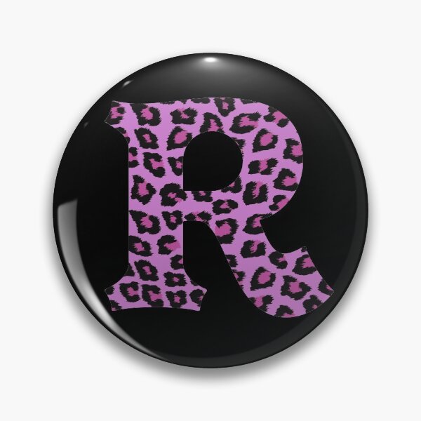 Item preview, Purple Letter R Leopard Cheetah Monogram Initial designed and sold by SqueakyRicardo.