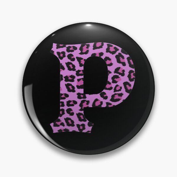 Item preview, Purple Letter P Leopard Cheetah Monogram Initial designed and sold by SqueakyRicardo.
