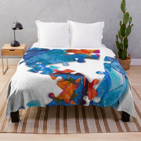 Item preview, Abstract jigsaw design. designed and sold by 13thstreet.