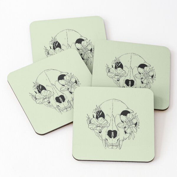 Item preview, Flower skull  designed and sold by GalaxyPingu.