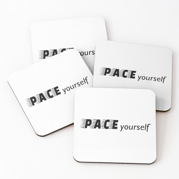 Item preview, Pace Yourself designed and sold by CoralFoxDesigns.