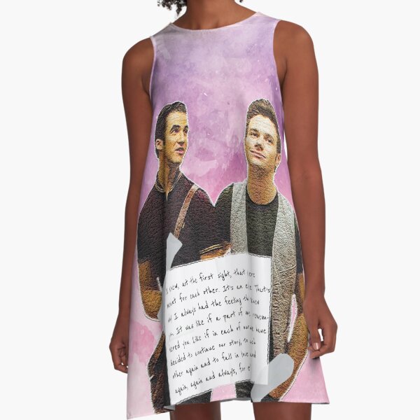 Glee Klaine Watercolour A-Line Dress