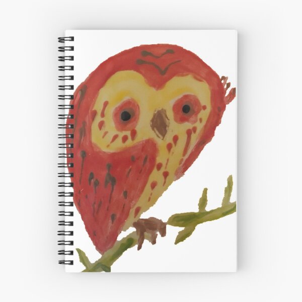 Item preview, Kooky Heart Owl on a Branch designed and sold by Jeffrey Louis Salkilld.