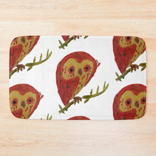 Item preview, Kooky Heart Owl on a Branch designed and sold by Jeffrey Louis Salkilld.