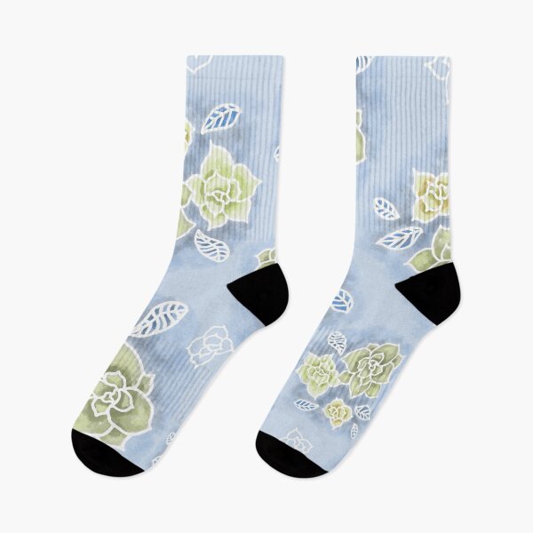 Item preview, Design 154 blue olive green floral designed and sold by artbylucie.