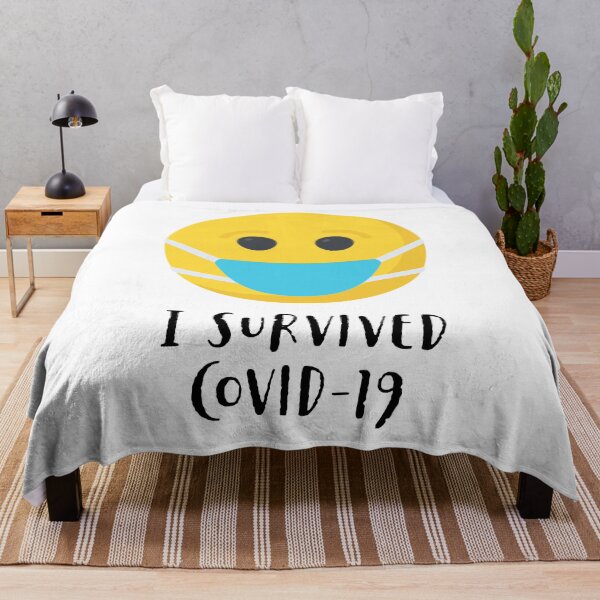 Item preview, I survived covid-19 designed and sold by bubbliciousart.