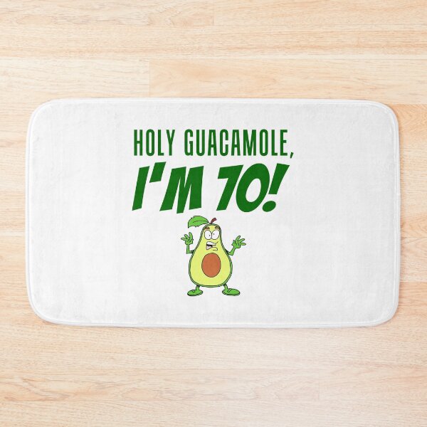 Item preview, Holy Guacamole I'm 70 Funny Cartoon Avocado  designed and sold by jaycartoonist.