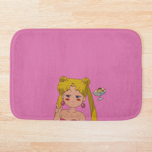 Sailor Moon and Pudding Bath Mat
