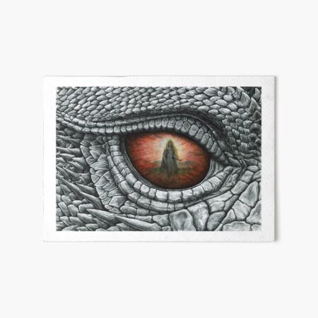 The Eye of Glaurung Art Print for Sale by Matěj Čadil