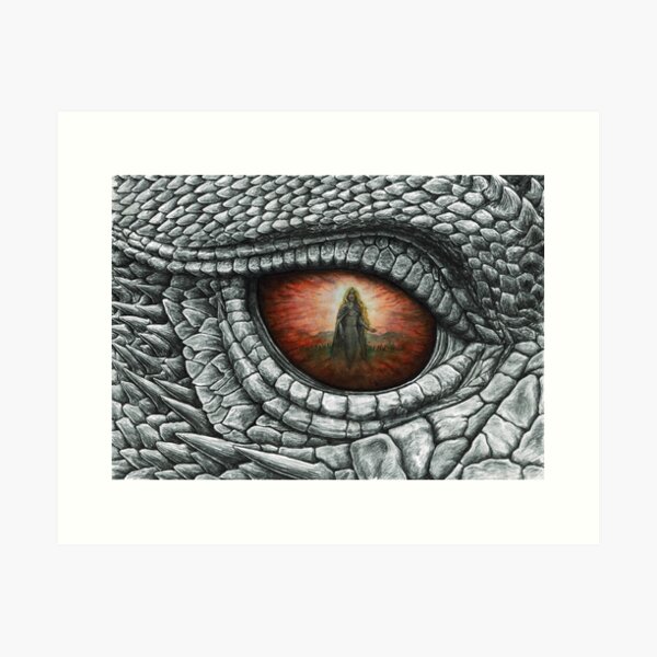 J.R.R. Tolkien - Glaurung the Golden Graphic/Illustration art prints and  posters by dieroteiris 