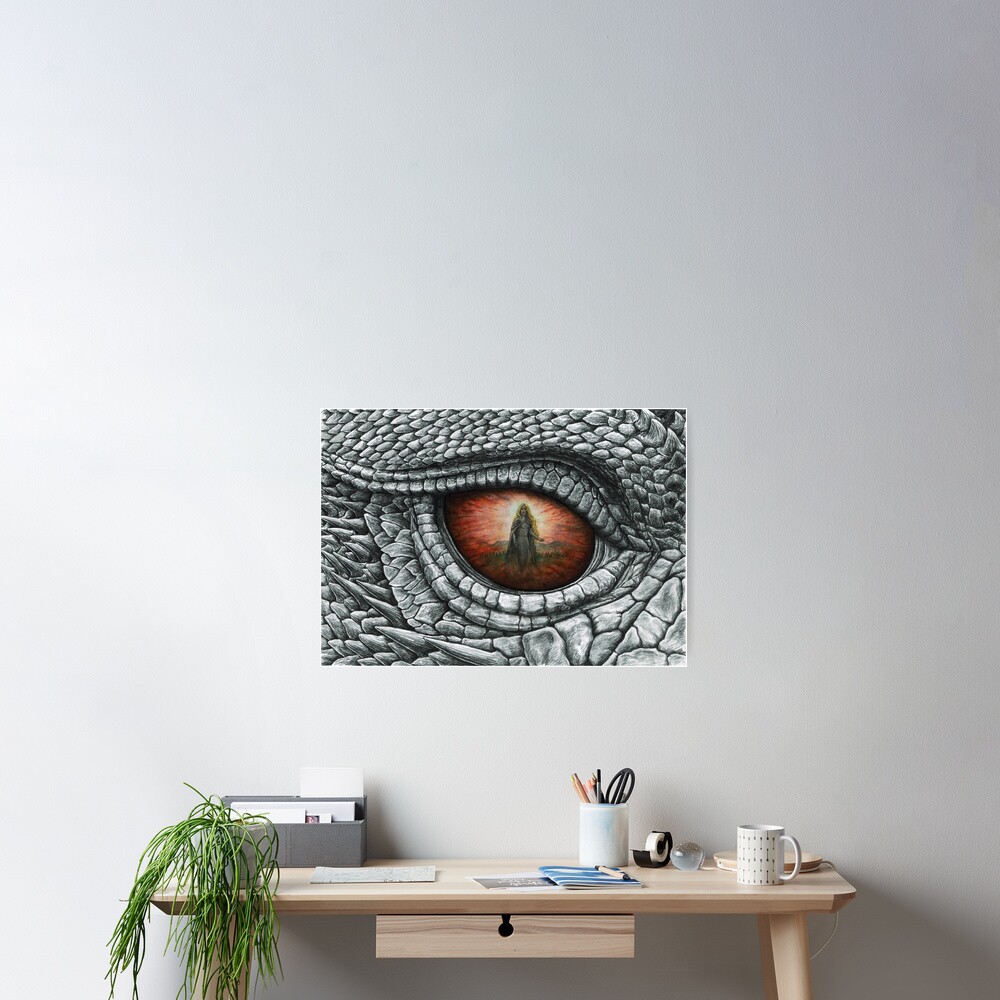 The Eye of Glaurung Sticker for Sale by Matěj Čadil