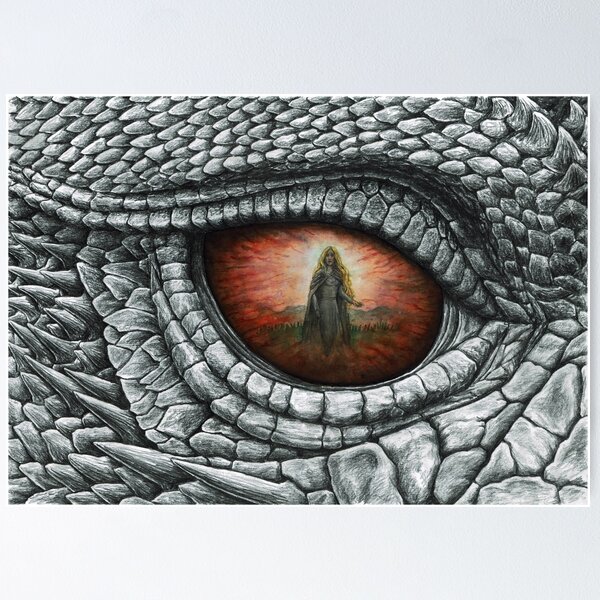 Tolkien Poster Print: Nienor and Glaurung · khorazir · Online Store  Powered by Storenvy