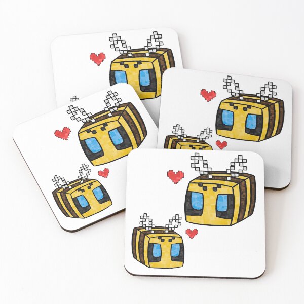 Item preview, Minecraft Bees designed and sold by kiffobaby.