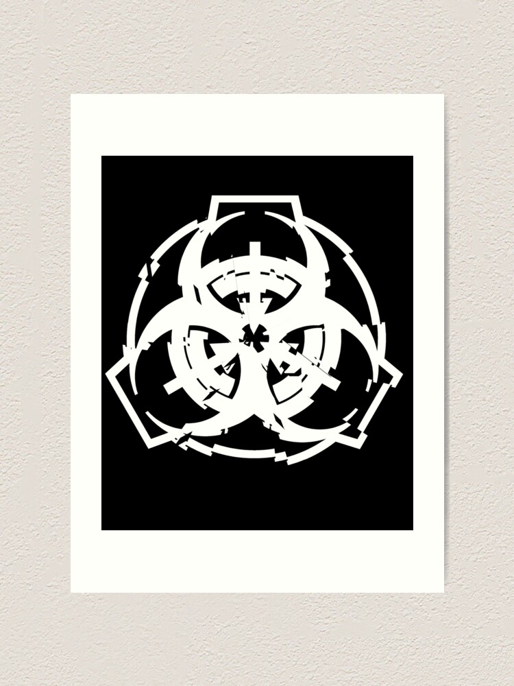 SCP Foundation Symbol Art Print for Sale by Rebellion-10