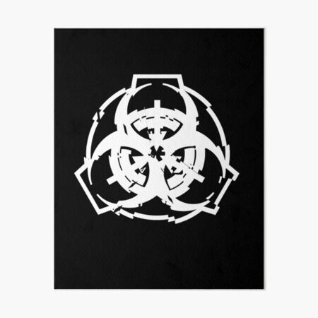 Cracked SCP Logo | Art Board Print