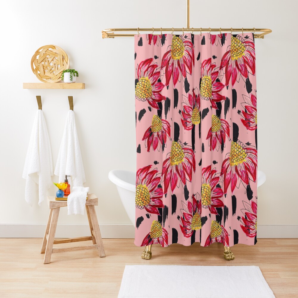 Item preview, Shower Curtain designed and sold by amberkstudios.