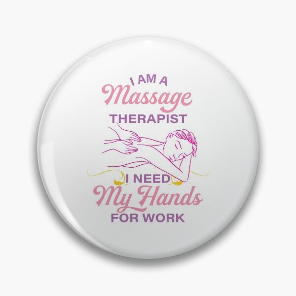 Item preview, I Am A Massage Therapist, I Need My Hands For Work designed and sold by AscendMerch.