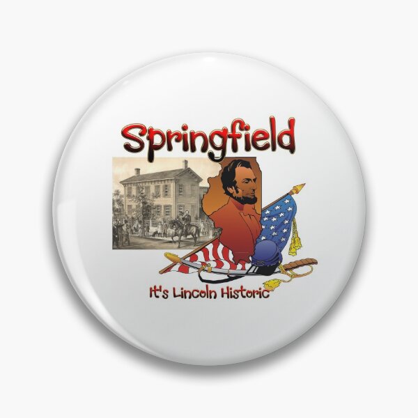 Vista previa del artículo con la obra «Springfield Lincoln History», diseñado y vendido por teepossible.