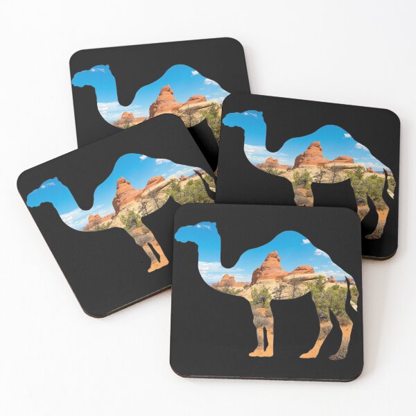 Item preview, Camel Silhouette Desert Cutout designed and sold by nickp1480.