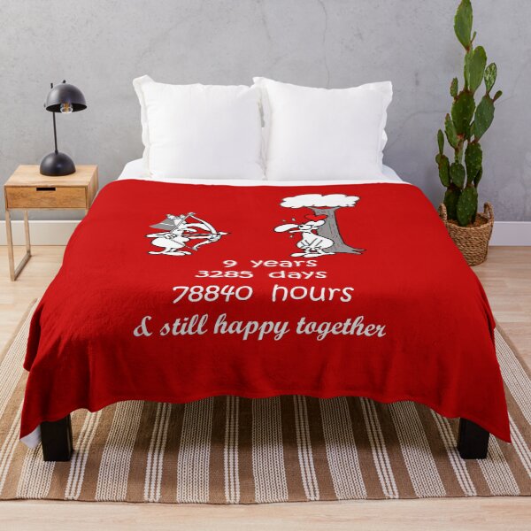 Item preview, 9th Wedding Anniversary Gift For Him Her 9 Years Together 9th Year Of Marriage Anniversary Funny Couple Matching designed and sold by FunnySunny T-Shirts.
