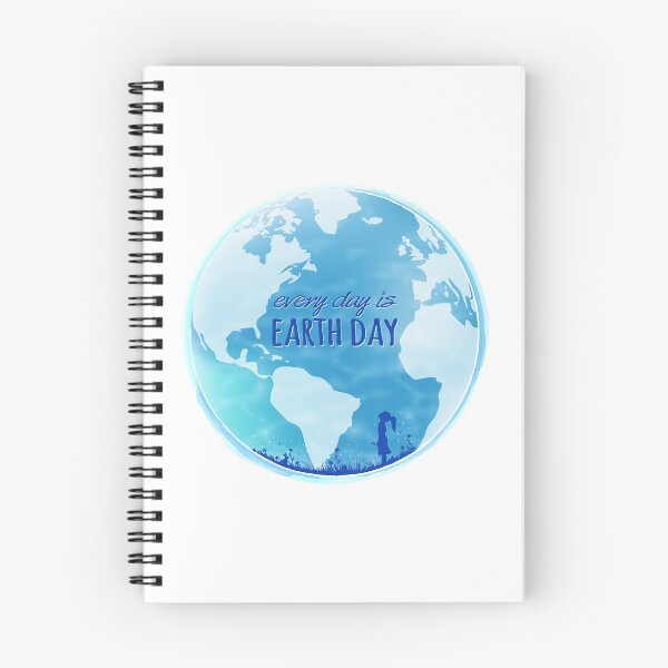 Item preview, Every Day Is Earth Day - Blue 04 designed and sold by serenaking.