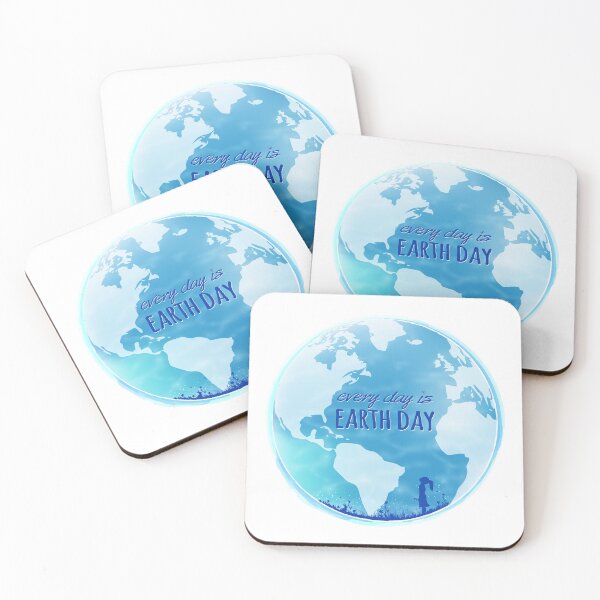 Item preview, Every Day Is Earth Day - Blue 04 designed and sold by serenaking.