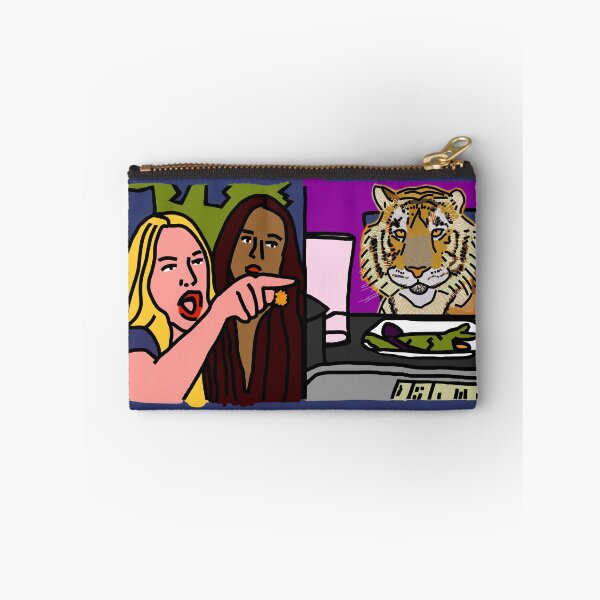 Item preview, Woman Yelling At Cat Memes with a Tiger designed and sold by ellenhenry.