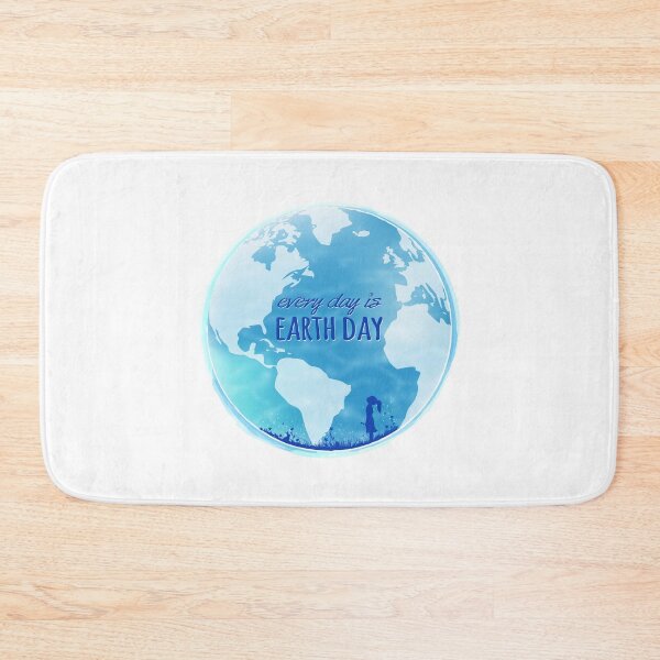 Item preview, Every Day Is Earth Day - Blue 04 designed and sold by serenaking.