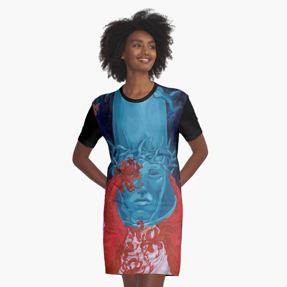 Item preview, Graphic T-Shirt Dress designed and sold by ChannelCzar.