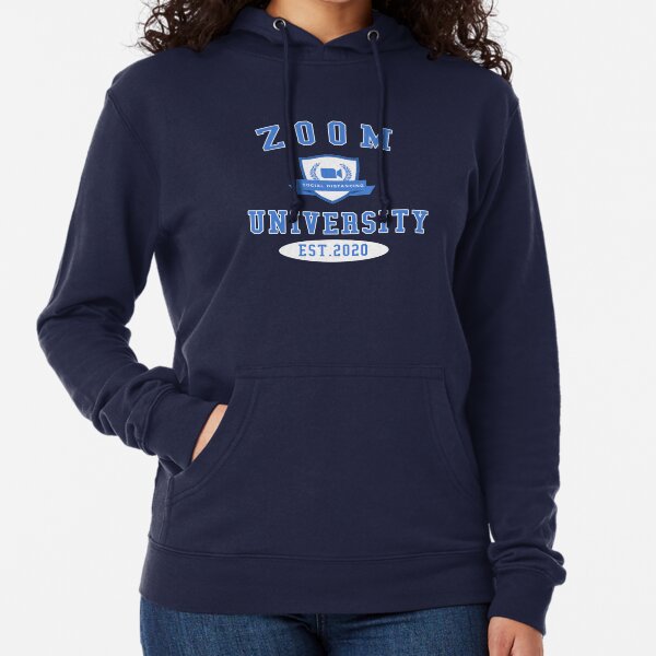 Zoom University Logo Lightweight Hoodie
