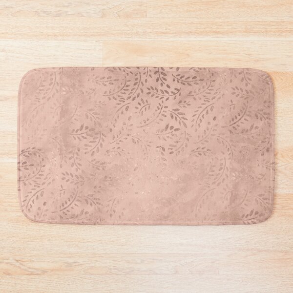 Item preview, Rose Gold Leaves Pattern designed and sold by SoccaTamam.