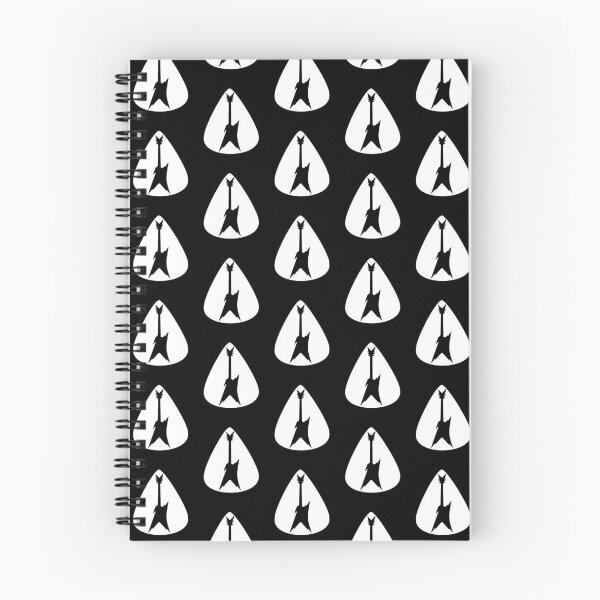 Item preview, Electric Guitar Pick Silhouette Pattern designed and sold by playloud.