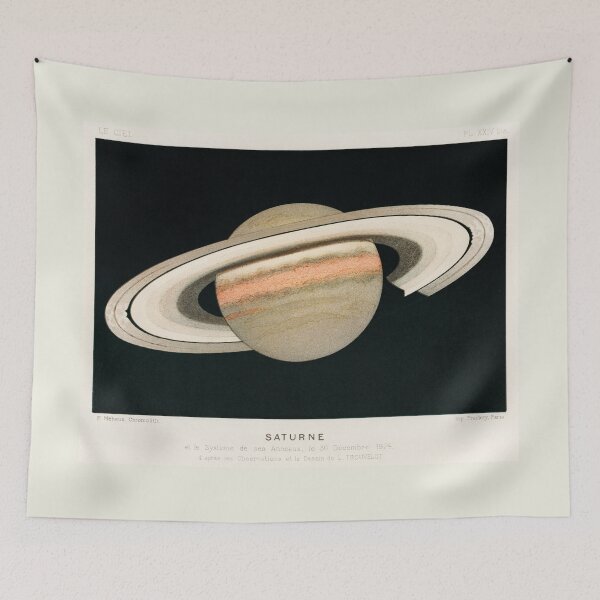 Item preview, Antique lithograph of Saturn, 1800's designed and sold by Booboo13.