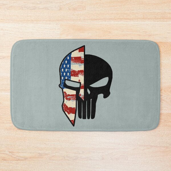 Item preview, Spartan Skull - USA Flag designed and sold by The Fit.