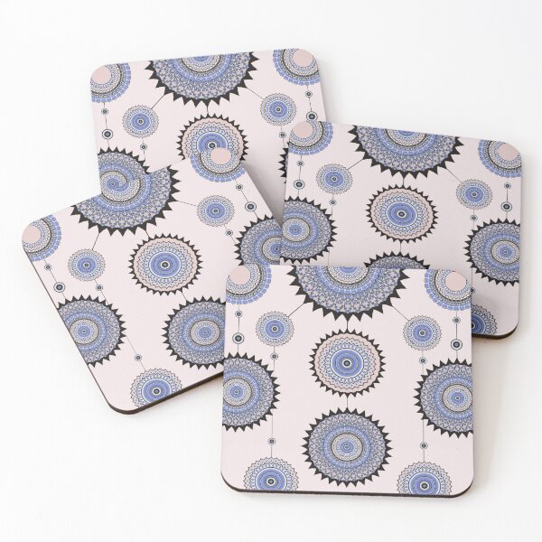 Item preview, Blue Roundel Mandala  designed and sold by sarahmutter.