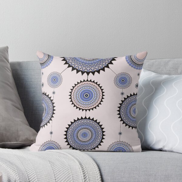 Item preview, Blue Roundel Mandala  designed and sold by sarahmutter.