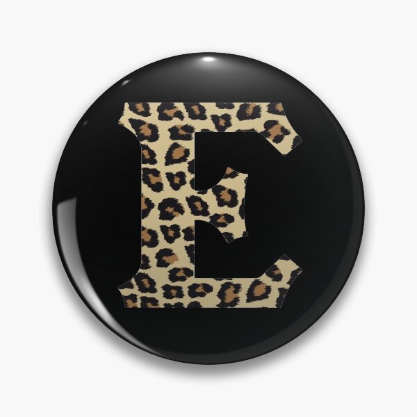 Item preview, Letter E Leopard Cheetah Monogram Initial designed and sold by SqueakyRicardo.