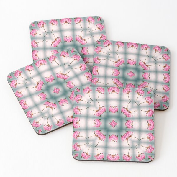 Item preview, Prunus flower in kaleidoscope designed and sold by MarieClaude1954.