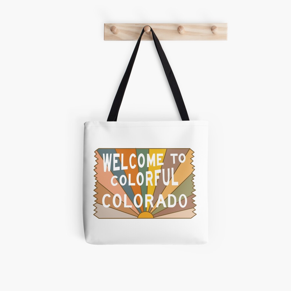 Welcome to Colorful Colorado Tote Bag
