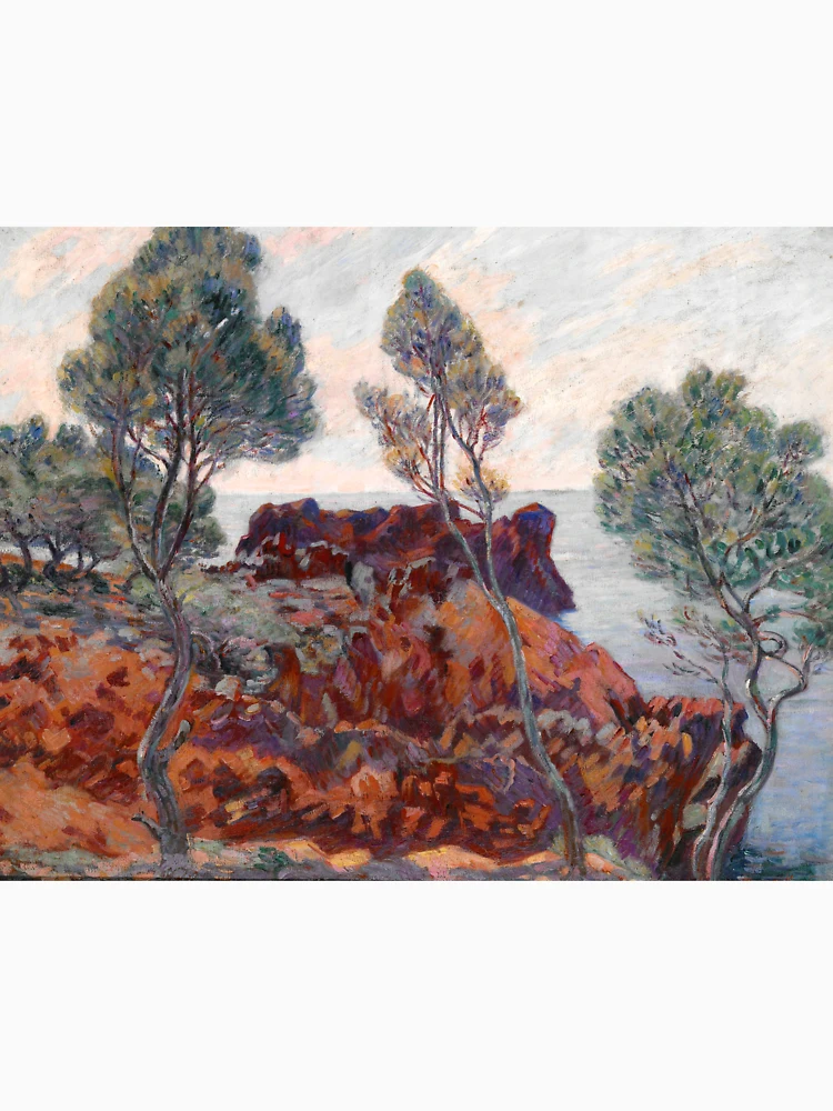 Thumbnail 6 von 6, Hoodie, Armand Guillaumin - Agay - Les Roches Rouges designt und verkauft von Impressionist Masters.