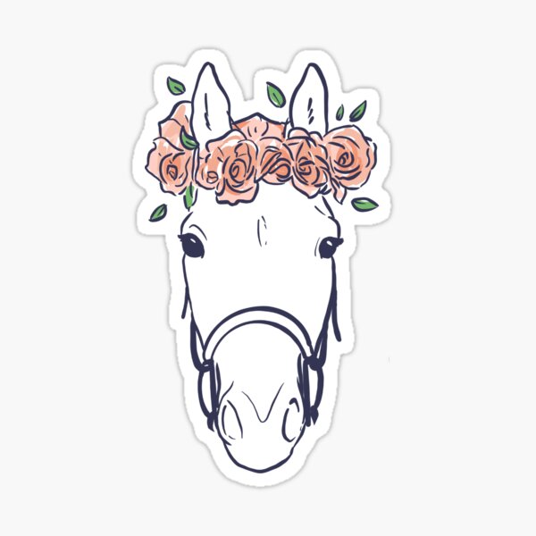 Item preview, Flower horse designed and sold by GalaxyPingu.