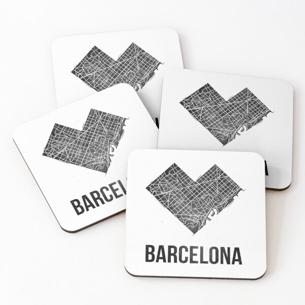 Item preview, Barcelona map designed and sold by Motivburg.
