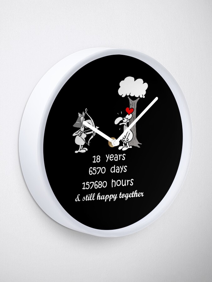 Wedding Anniversary | General | Novelty Gifts Gift Ideas Clock – Novelty  Clocks NZ