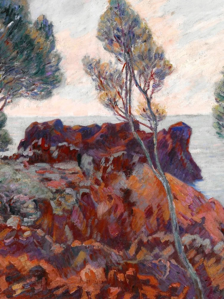 Thumbnail 4 of 4, Samsung Galaxy Phone Case, Armand Guillaumin - Agay - Les Roches Rouges designed and sold by Impressionist Masters.