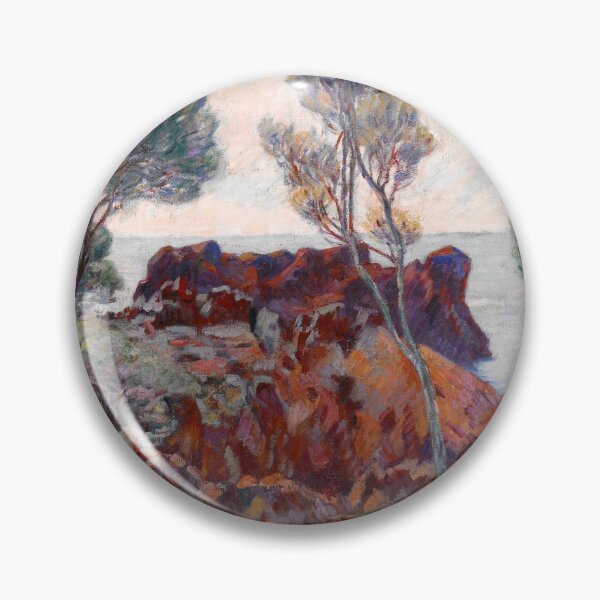 Artikelvorschau, Armand Guillaumin - Agay - Les Roches Rouges entworfen und verkauft von Impressionist Masters.