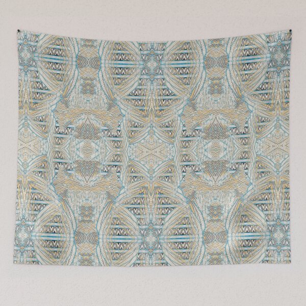 Item preview, Wings Repeat - Light - Ancient Egyptian inspired  designed and sold by SemDesigns1.
