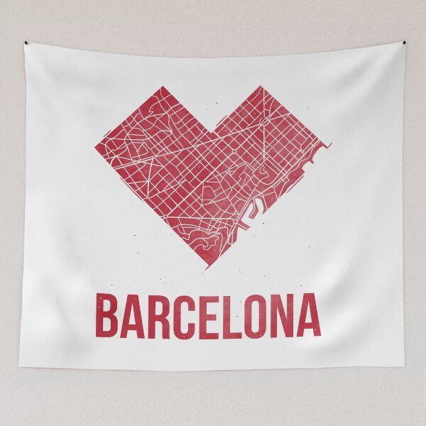 Item preview, Barcelona map designed and sold by Motivburg.