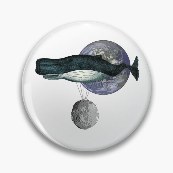 Item preview, A Whale Saves the Day (Asteroid Towing Service) designed and sold by 13Moons.
