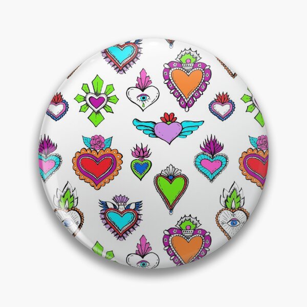 Item preview, Ex Voto Sacred Heart Pattern - Multicolor 01 designed and sold by alexixela.