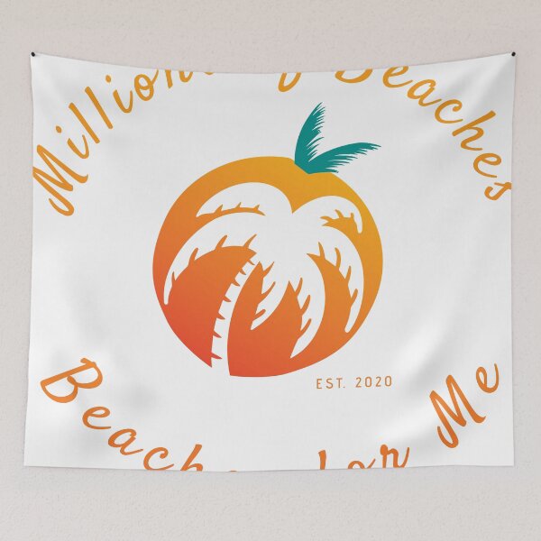 Item preview, Millions of Beaches Beaches for Me designed and sold by ErekHighman.